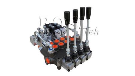 HYDRAULINEN VENTTIILI 4xP80 - EO 12V