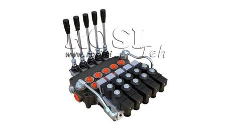 ZAWÓR HYDRAULICZNY 5xP80 - EO 12V