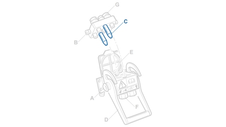 PROWADNICE DO MULTI-FASTER CZĘŚĆ RUCHOMA
