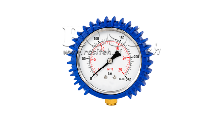 ZAŠČITNA GUMA ZA MANOMETER DN63 - MODRA