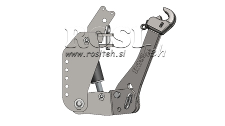 TRAKTORIN YLEISMALLINEN ETUNOSTOLAITE SARJA KAT. 3 2250KG