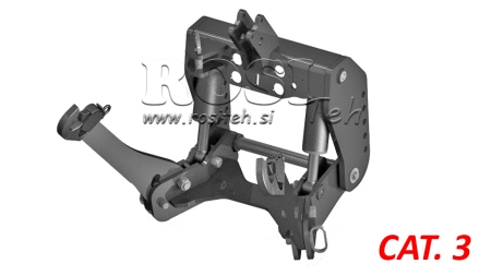 TRAKTORIN YLEISMALLINEN ETUNOSTOLAITE SARJA KAT. 3 2250KG
