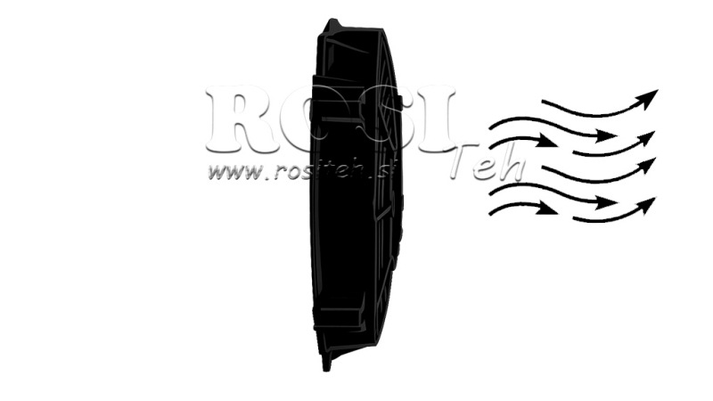 ΑΞΟΝΙΟΣ ΑΕΡΑΣ 255MM ΕΞΑΓΩΓΗΣ 12V