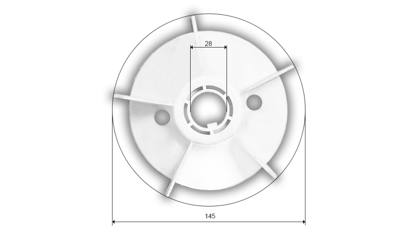 ЕЛЕКТРИЧЕСКИ МОТОР ВЕНТИЛАТОР MS 100