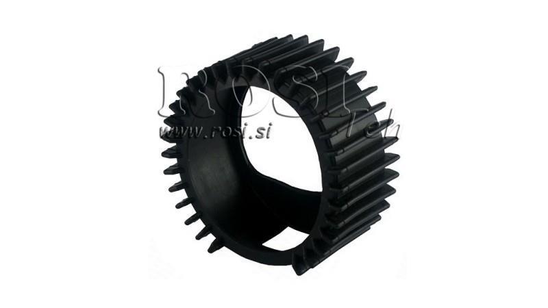 OCHRONA GUMOWA DLA MANOMETRU DN63 - CZARNY