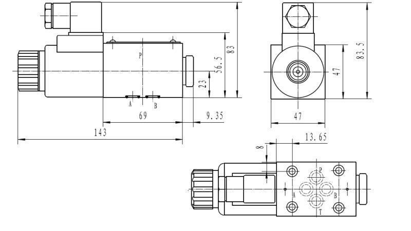 CETOP 3_1 КОИЛ РАЗМЕРИ 3A