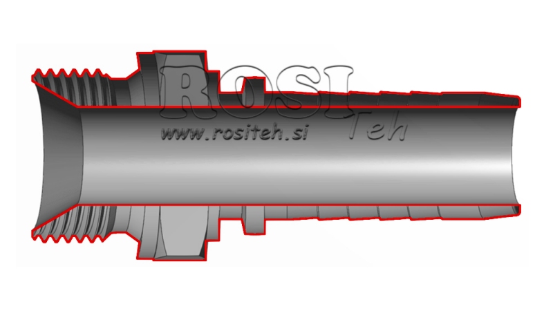 CONEXIUNE HIDRAULICĂ BSP MASCULIN DN16-5/8