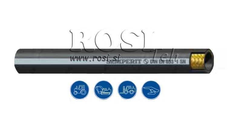 ΥΔΡΑΥΛΙΚΟΣ ΣΩΛΗΝΑΣ DN6 1SN (1/4) 255BAR