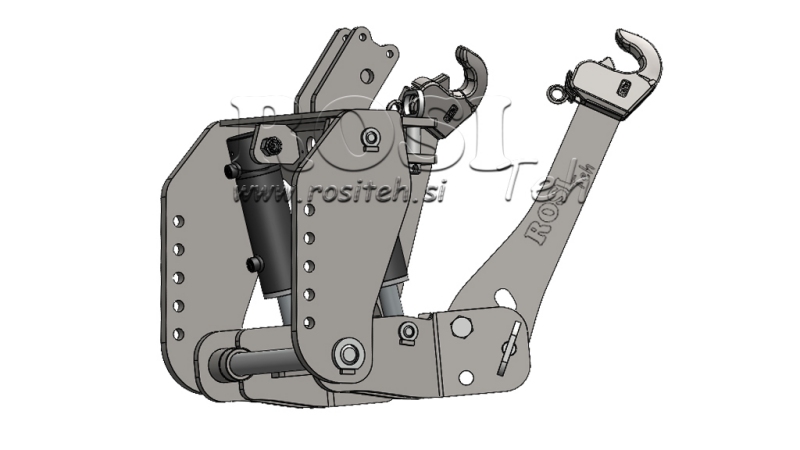 TRAKTORIN YLEISMALLINEN ETUNOSTOLAITE SARJA KAT. 3 2250KG