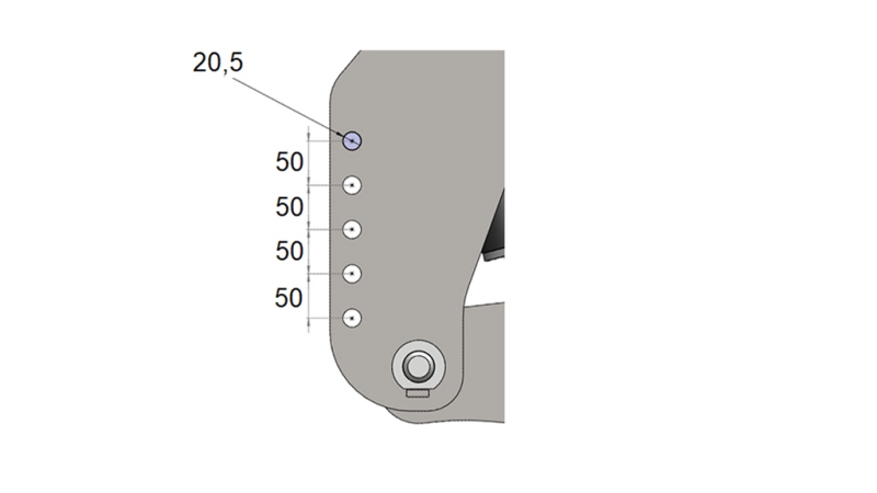 UNIVERZALNI KIT PREDNJA ČELNA HIDRAVLIKA 2KAT ZA TRAKTOR 1500kg ZELENA (RAL-6001)