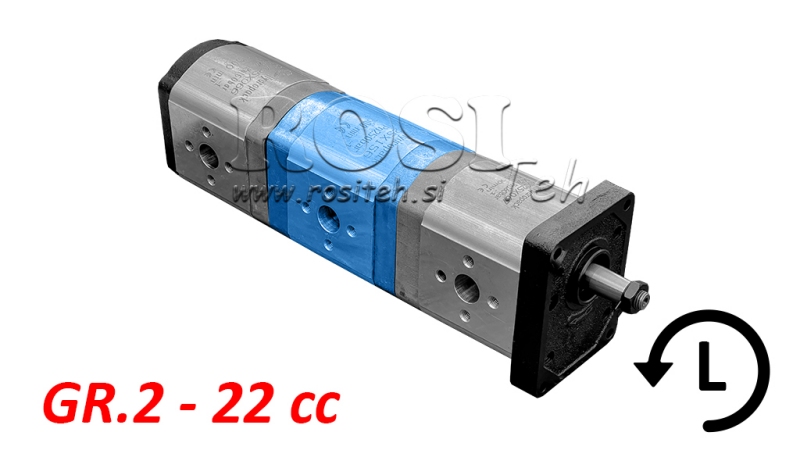 POMPĂ HIDRAULICĂ 20A22X156 MIDDLE GR.2 22 CC STÂNGA