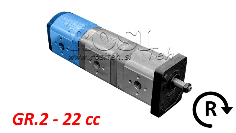 POMPĂ HIDRAULICĂ 20C22X066 SPATE GR.2 22 CC DREAPTA