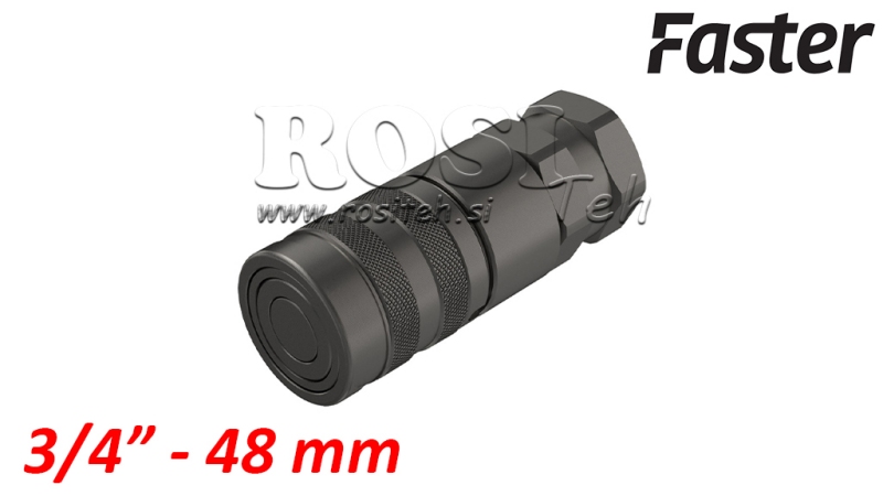 RASK KOBLING GRAVEMASKIN FFH HUN 3/4 48MM