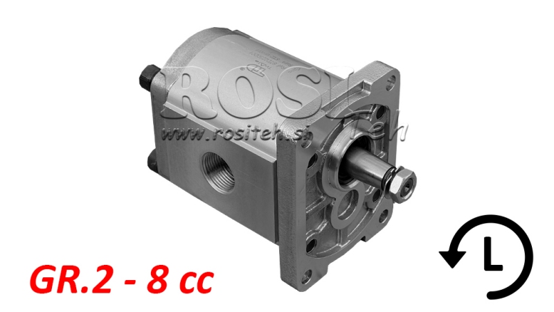 HYDRAULICKÉ PUMPA GR.2 8 CC LEVÝ - ZÁVIT