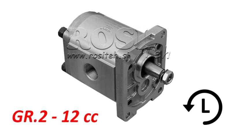 HYDRAULICKÉ PUMPA GR.2 12 CC LEVÝ - ZÁVIT