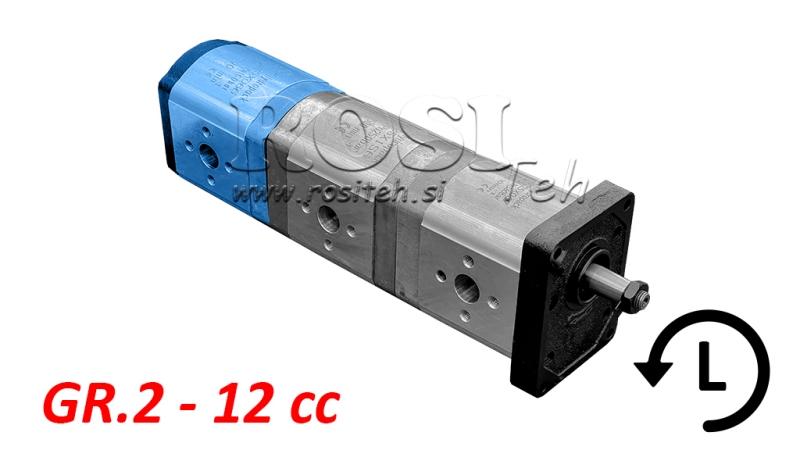 POMPĂ HIDRAULICĂ 20A12X066 SPATE GR.2 12 CC STÂNGA