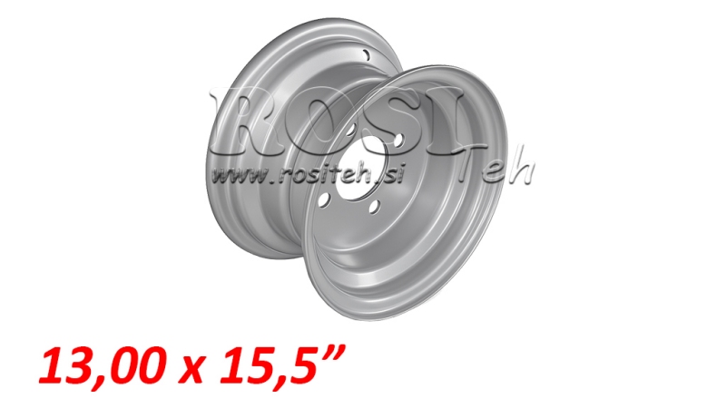 13.00X15.5 - ET0 FELGA JANTSA 6 ŚRUB
