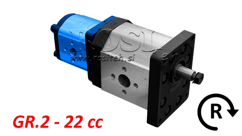 POMPĂ HIDRAULICĂ 20C22X201 GR.2 22 CC DREAPTA