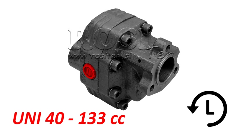 ХИДРАВЛИЧНА ПОМПА ОТ ЧУГУН UNI40-133CC-190 BAR ЛЯВА