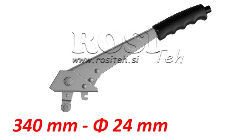 PULL HANDLE L340 S PULY FI24MM