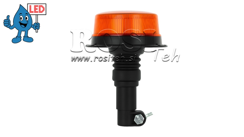 LED ΠΕΡΙΣΤΡΟΦΙΚΟ ΦΩΤΙΣΤΙΚΟ ΜΕ ΣΤΗΡΙΞΗ 12V-24V