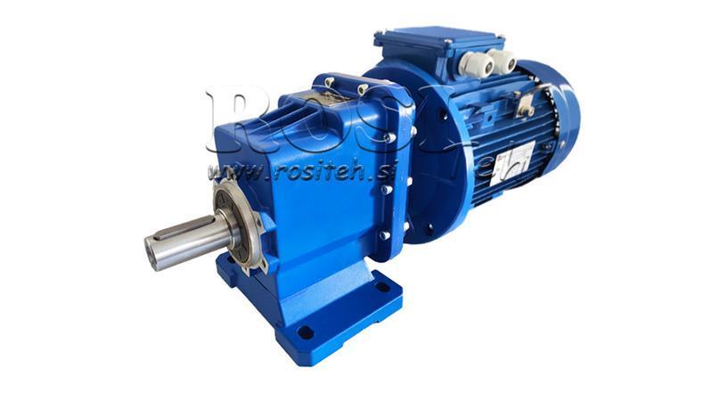 3Фаза 4.0kW-ЕЛЕКТРИЧЕСКИ МОТОР С ERC04 РЕДУКТОР MS100 57rpm