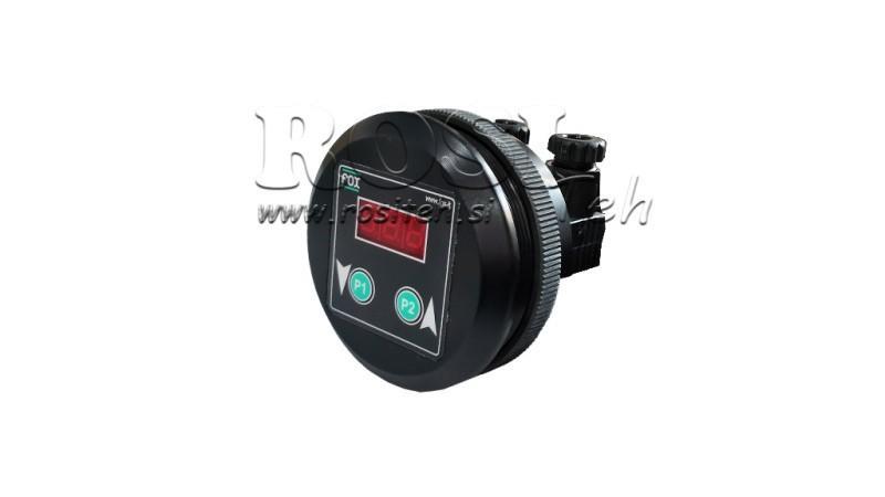 ELEKTRONICKÝ SPÍNAČ TLAKU S MANOMETREM KD59 0-400 BAR
