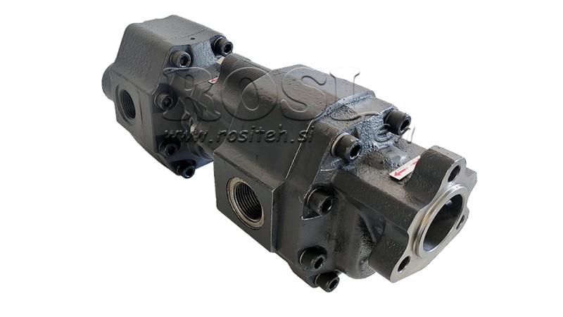 ХИДРАВЛИЧНА ПОМПА ОТ ЧУГУН TANDEM 60 60cc-200 bar ОБРАТИМА