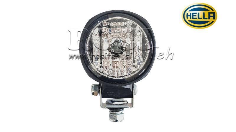 PRACOVNÍ SVĚTLO TRAKTORU KULATÉ H3 HELLA HALOGEN