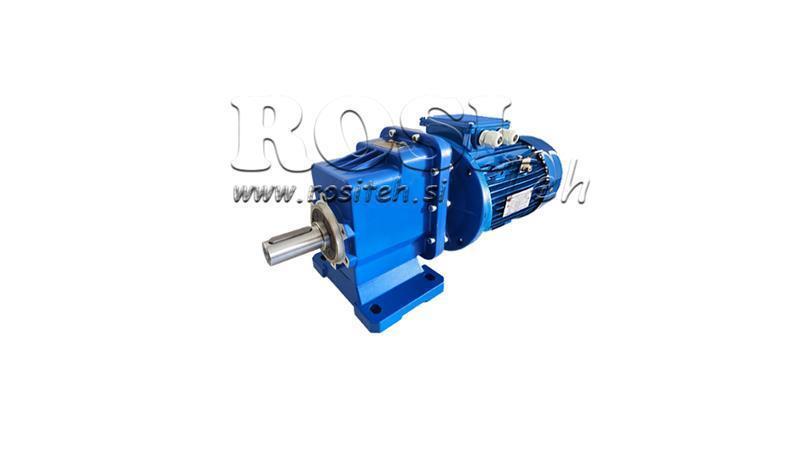 MOTOR ELECTRIC 3Faze 1.1kW CU REDUCER ERC02 MS80 58rpm