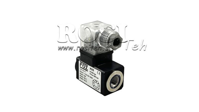 ЕЛЕКТРОНЕН ПРЕСКОВИ ПРЕКЛЮЧВАТЕЛ X55 0-200 BAR (MAX.500BAR)
