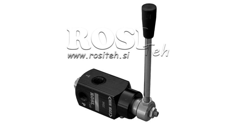 HYDRAULICKÝ VENTIL BRZDOVÝ - CUBE FARMTECH PRÁZDNÝ-PLNÝ
