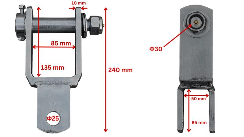 BRACKET PENTRU ROTATOR HIDRAULIC
