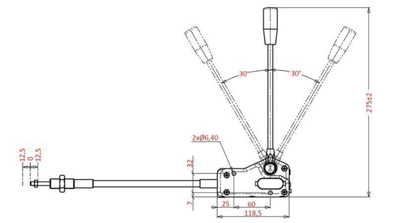 JOYSTICK 1 POZIȚIE PENTRU RIDICARE FURCĂ