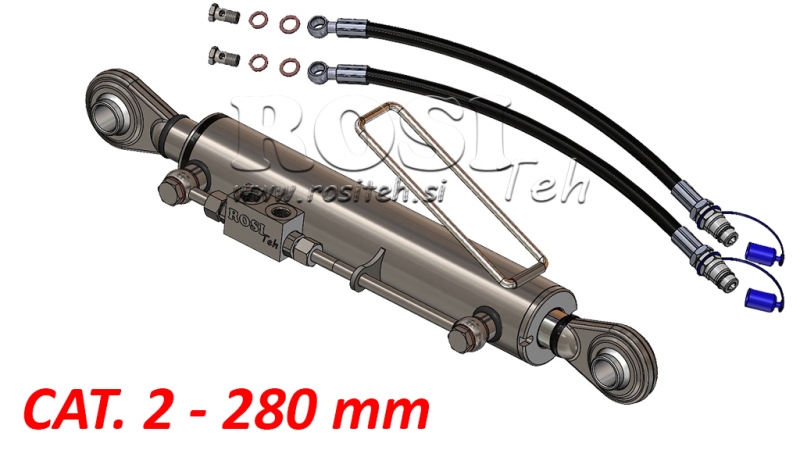 HYDRAULISCHER STANDARD OBERLENKER - CAT. 2 - 63/35-280 (45 - 95 HP)(25,4/25,4)