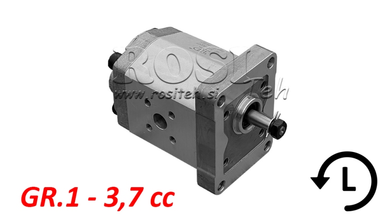 POMPĂ HIDRAULICĂ GR.1 3.7 CC STÂNGA - FLANGE