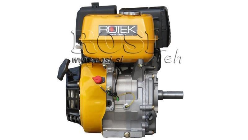 бензинов двигател EG4-420cc-9.6kW-13.1HP-3,600 RPM-H-KW25x88.5-ручно стартиране