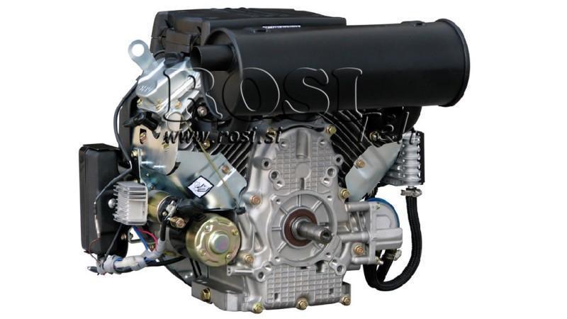бензинов двигател 614cc-14.9kW-3,600 RPM-E-KW25.4x72-електрически старт