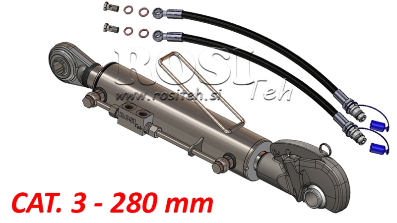 HYDRAULISK TOPSTANG AUTOMATIC KAT. 3 - 80/40-280 (90-210HP)(32.2)