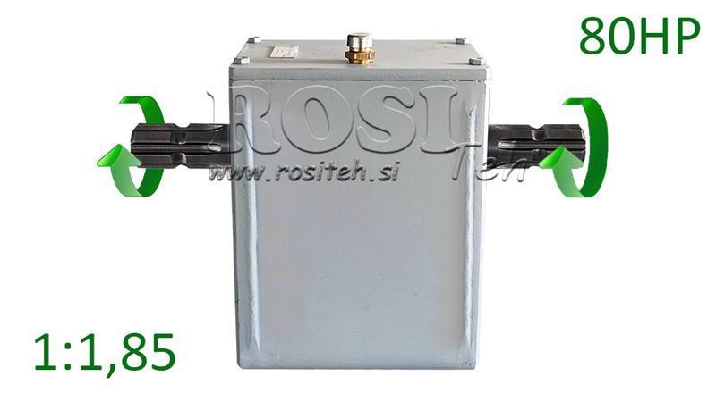 REDUCȚIE TRACTOR - 1:1.85 (80CP-60kW) BĂRBAT-BĂRBAT