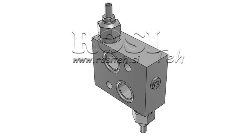 HYDRAULICKÝ REGULÁTOR TLAKU 30-210 BAR PRO HYDRAULICKÝ MOTOR MS