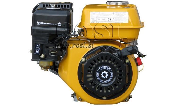 бензинов двигател EG4-200cc-5.10kW-3,600 RPM-H-KW20x53-ръчен старт