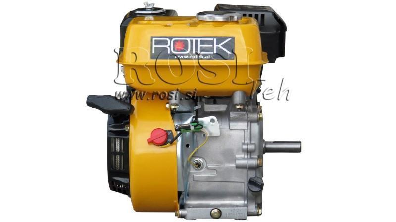 бензинов двигател EG4-200cc-5.10kW-3,600 RPM-H-KW20x53-ръчен старт
