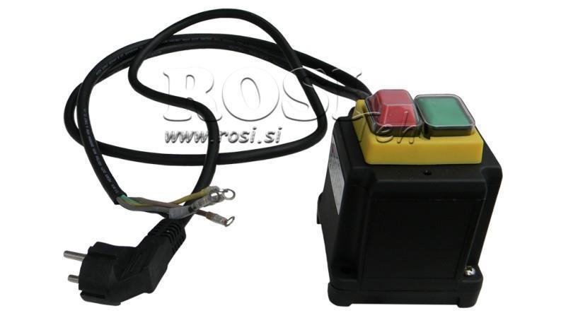 ЩЕКЕР С КАБЕЛ ON/OFF 1 ФАЗА (3ПОЛЮСЕН) 230V