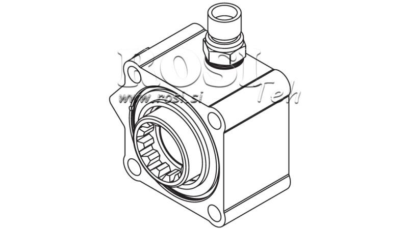 POMPĂ HIDRAULICĂ DRIVE - ZF ALUMINIU CU ÎNTERUPĂTOR