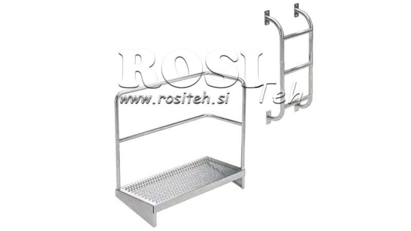 PLATFORMA CU BALUSTRADE + SCARĂ