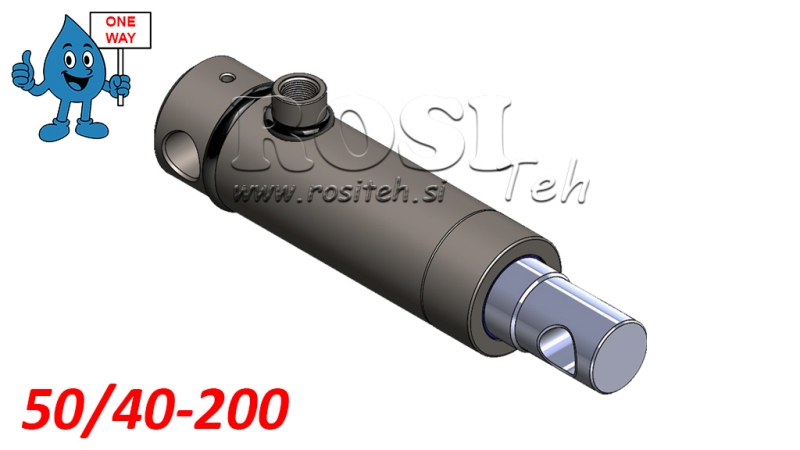 HIDRAVLIČNI CILINDER MONO 50/40-200