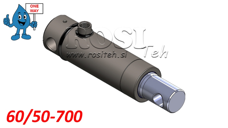 HIDRAVLIČNI CILINDER MONO 60/50-700