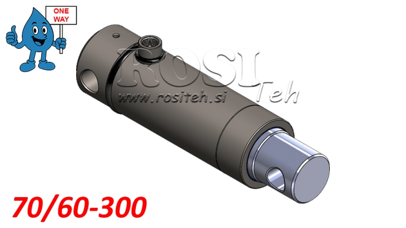 HYDRAULINEN SYLINTERI MONO 70/60-300
