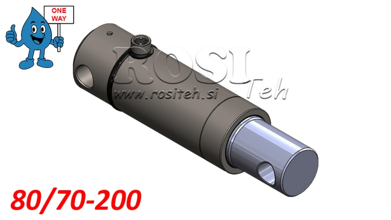HYDRAULINEN SYLINTERI MONO 80/70-200